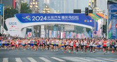 巴南保安圆满完成2024长安汽车重庆马拉松赛区间安全保卫